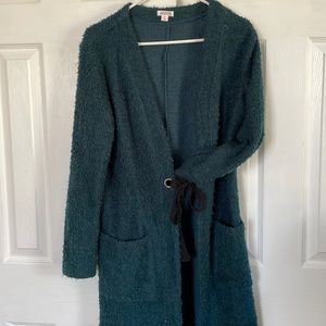 Long-Sleeve Longer Length Cardigan - Size M (EUC)